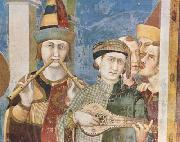 Simone Martini St Martin is dubbed a Knight (mk08) oil painting on canvas